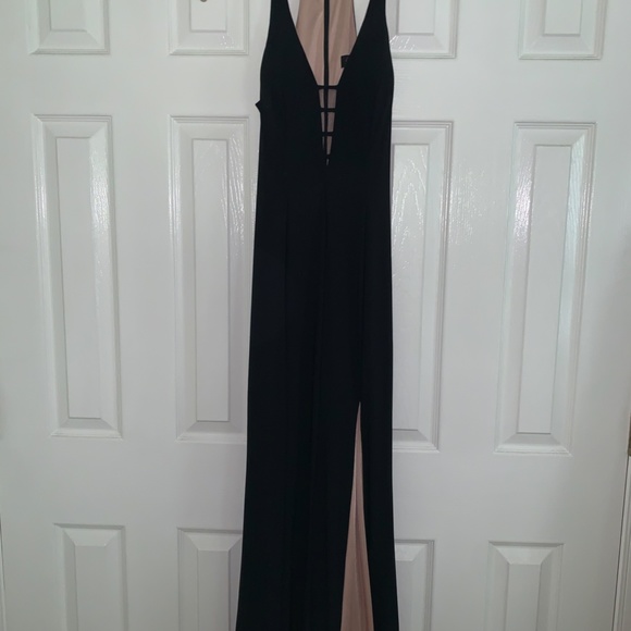 Bloomingdales Aqua Black Dress - Picture 2 of 5